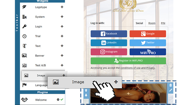 WiFi.PRO - 08 Portal cautivo Widgets